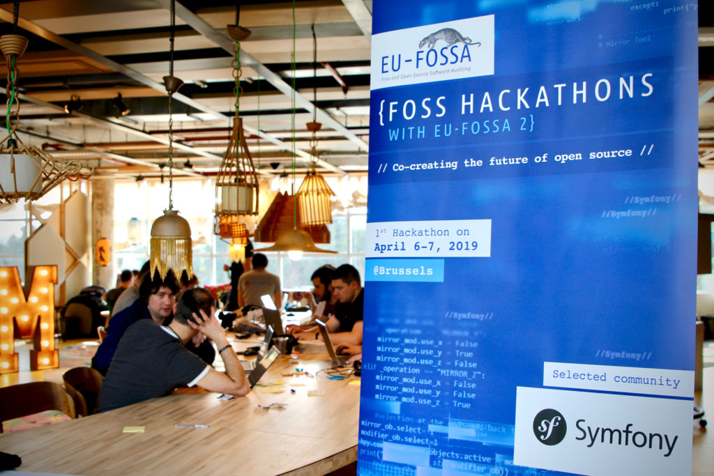 FOSSA Hackathon with the PHP Symphony project in Brussels, April 2019